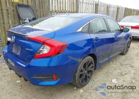 2020 Honda Civic Sport from USA, damaged, VIN 2HGFC2F87LH571349